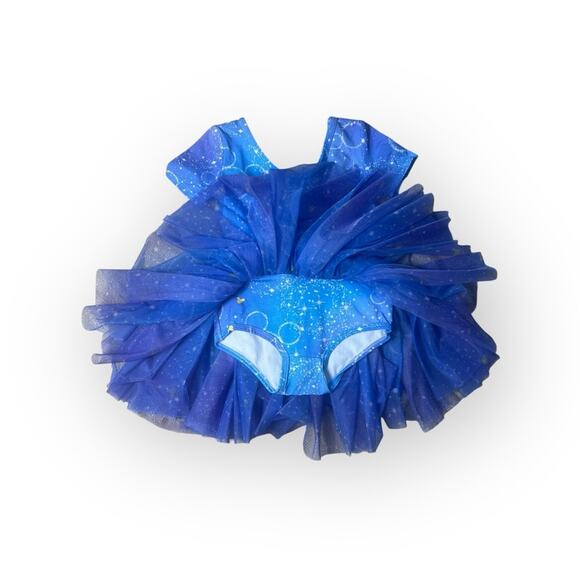 Wild Rich Kids New Disney Galaxy Anniversary Tulle Tutu Leo Dress - Picture 2 of 4